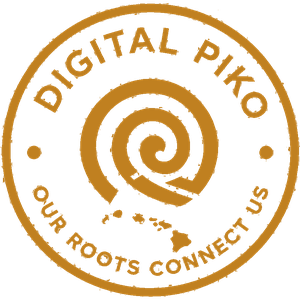 Digital Piko badge logo — Our roots connect us