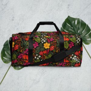 Local Floral Duffle Bag