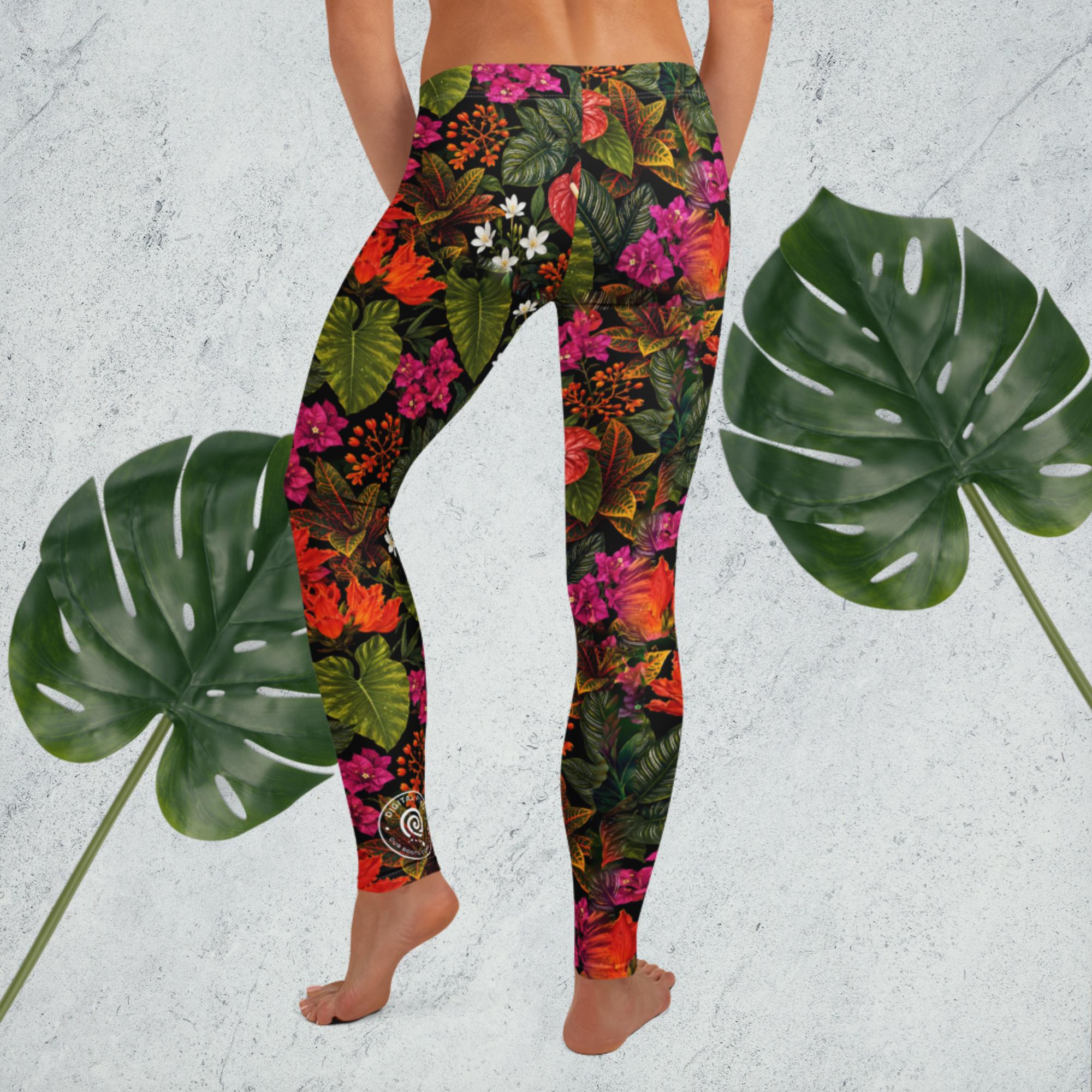 Local Floral Leggings - Image 2