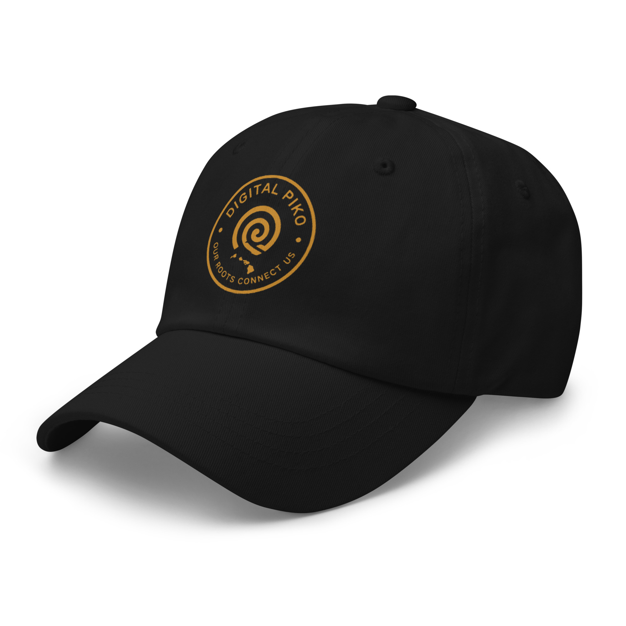 Piko Dad Hat — Black & Gold - Image 11