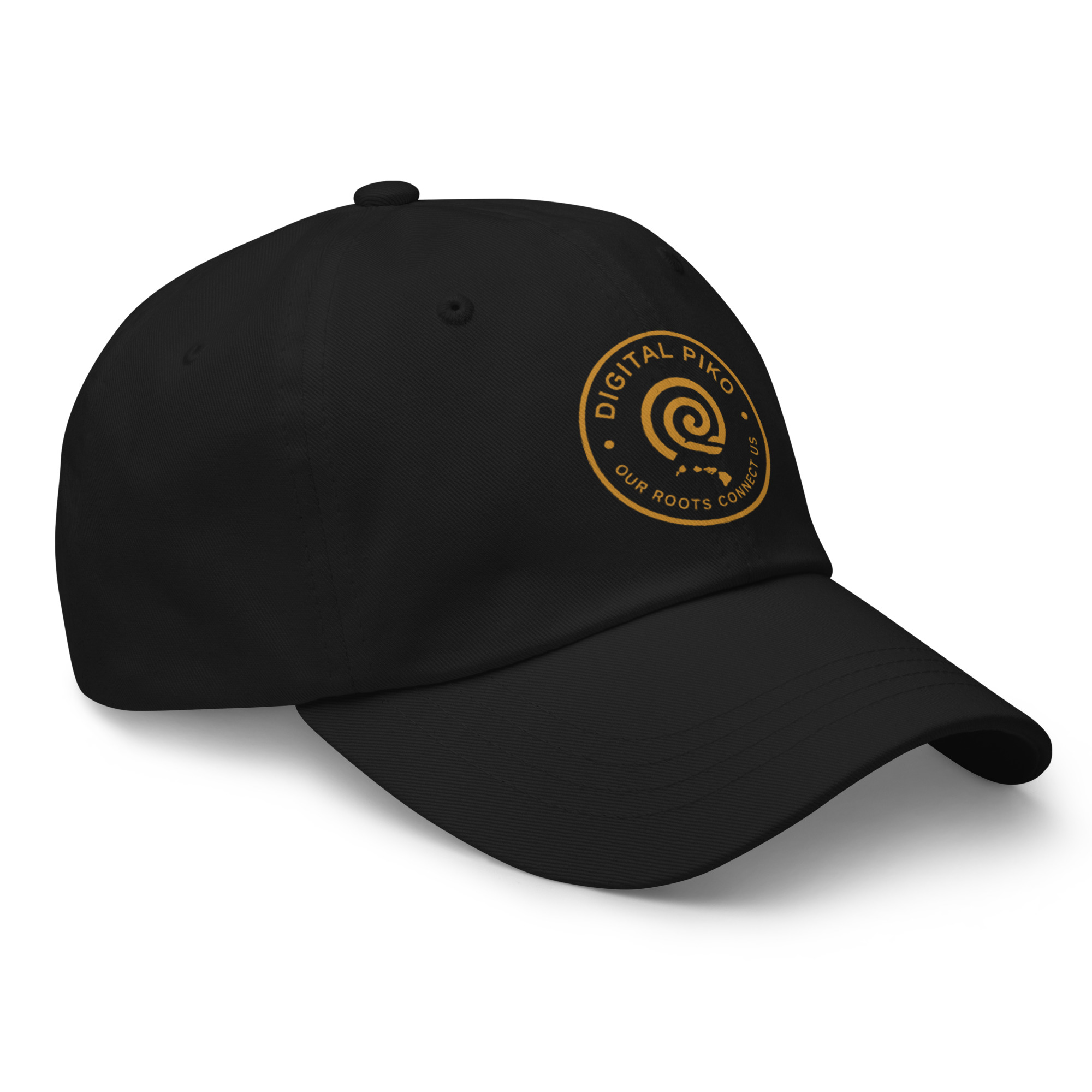 Piko Dad Hat — Black & Gold - Image 9