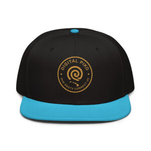 DP Snapback - Black (Gold Logo)