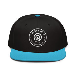 DP Snapback - Black (White Logo)