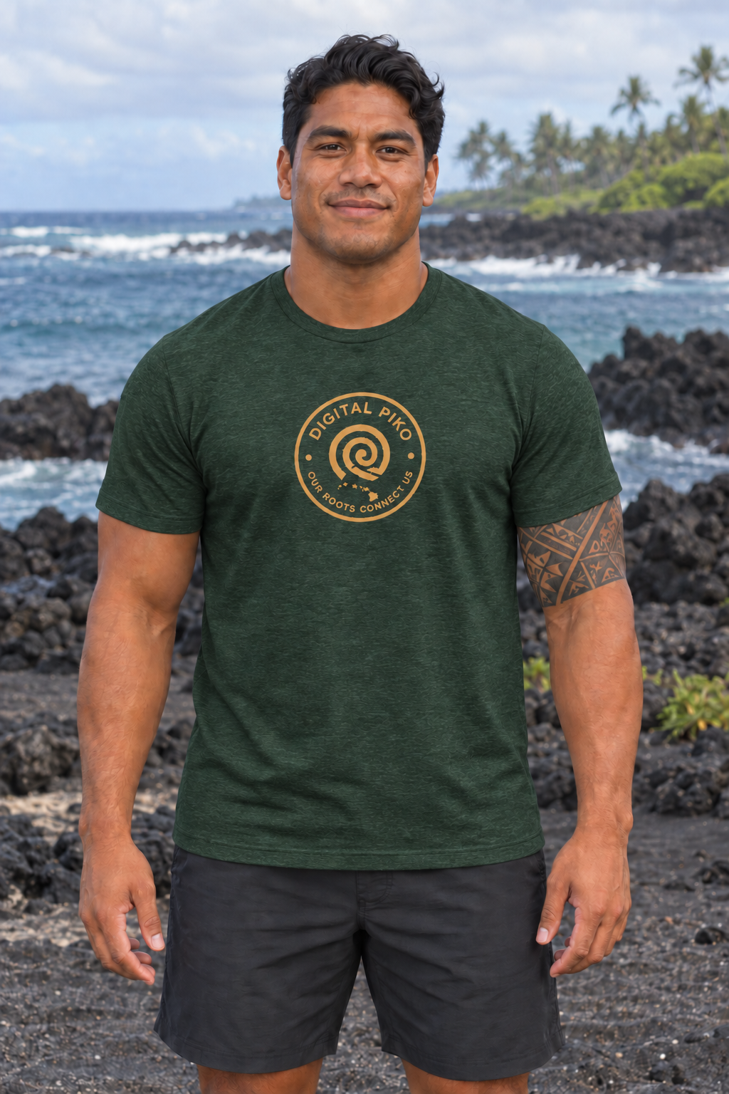 Roots Tee — Dark - Image 5