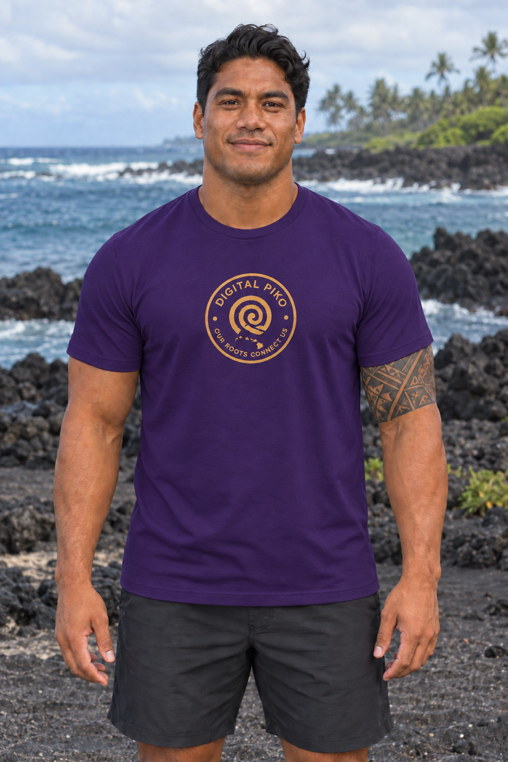 Roots Tee — Dark - Image 6