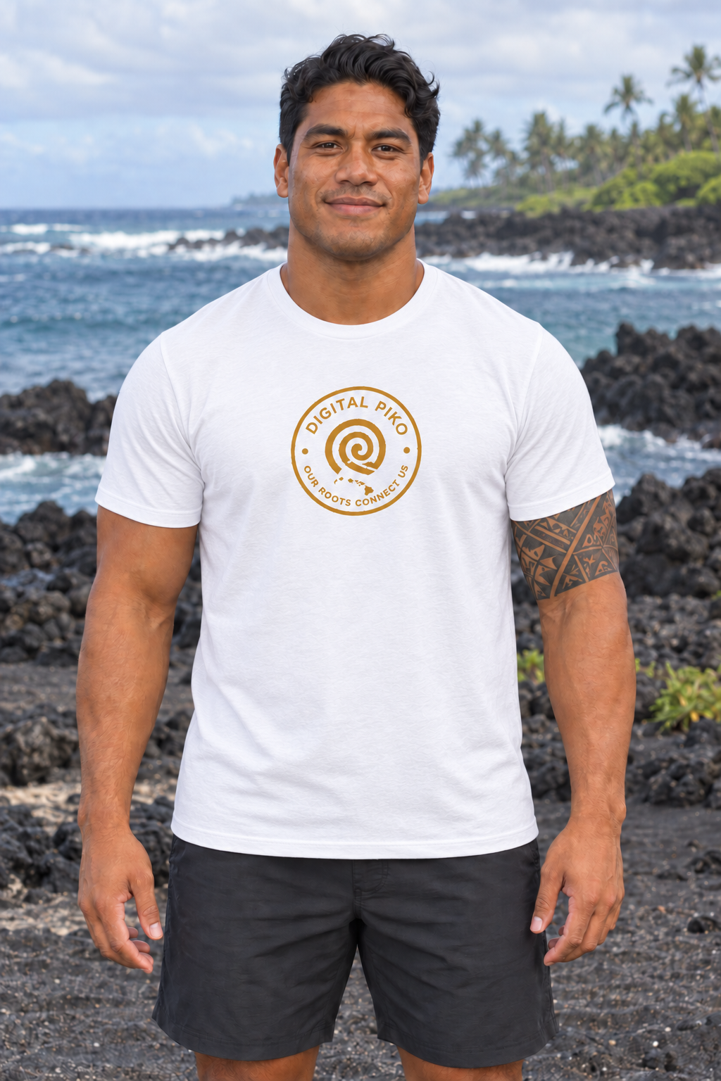 Roots Tee — Dark - Image 8